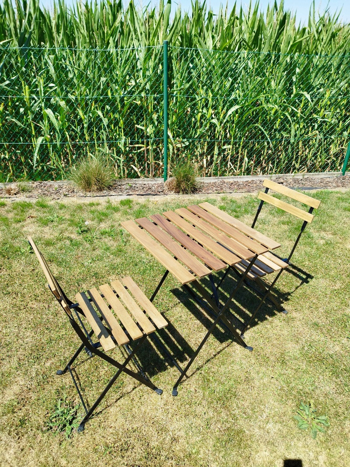 table de bistrot et 2 chaises assorties, Jardin & Terrasse, Enlèvement