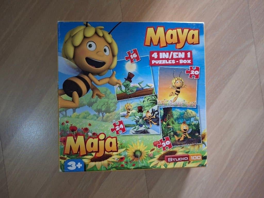 Puzzels maya de bij, Kinderen en Baby's, Ophalen of Verzenden, Gebruikt