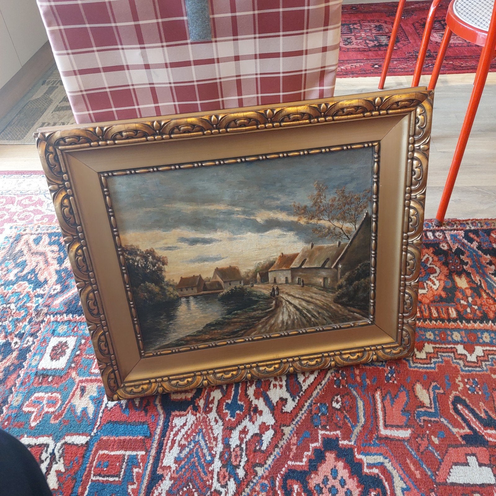 mooi schildery gesigneerd j.timmermans 1927, Antiek en Kunst, Ophalen, Gesigneerd