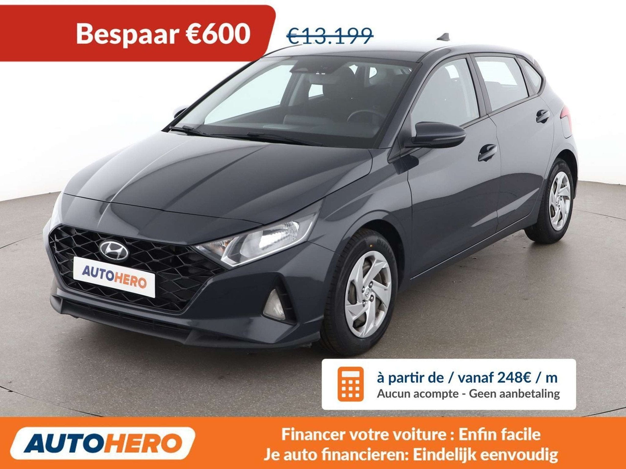 Hyundai i20 1.0 T-GDI Mild-Hybrid Trend, Argent ou Gris, Achat, 998 cm³, Euro 6