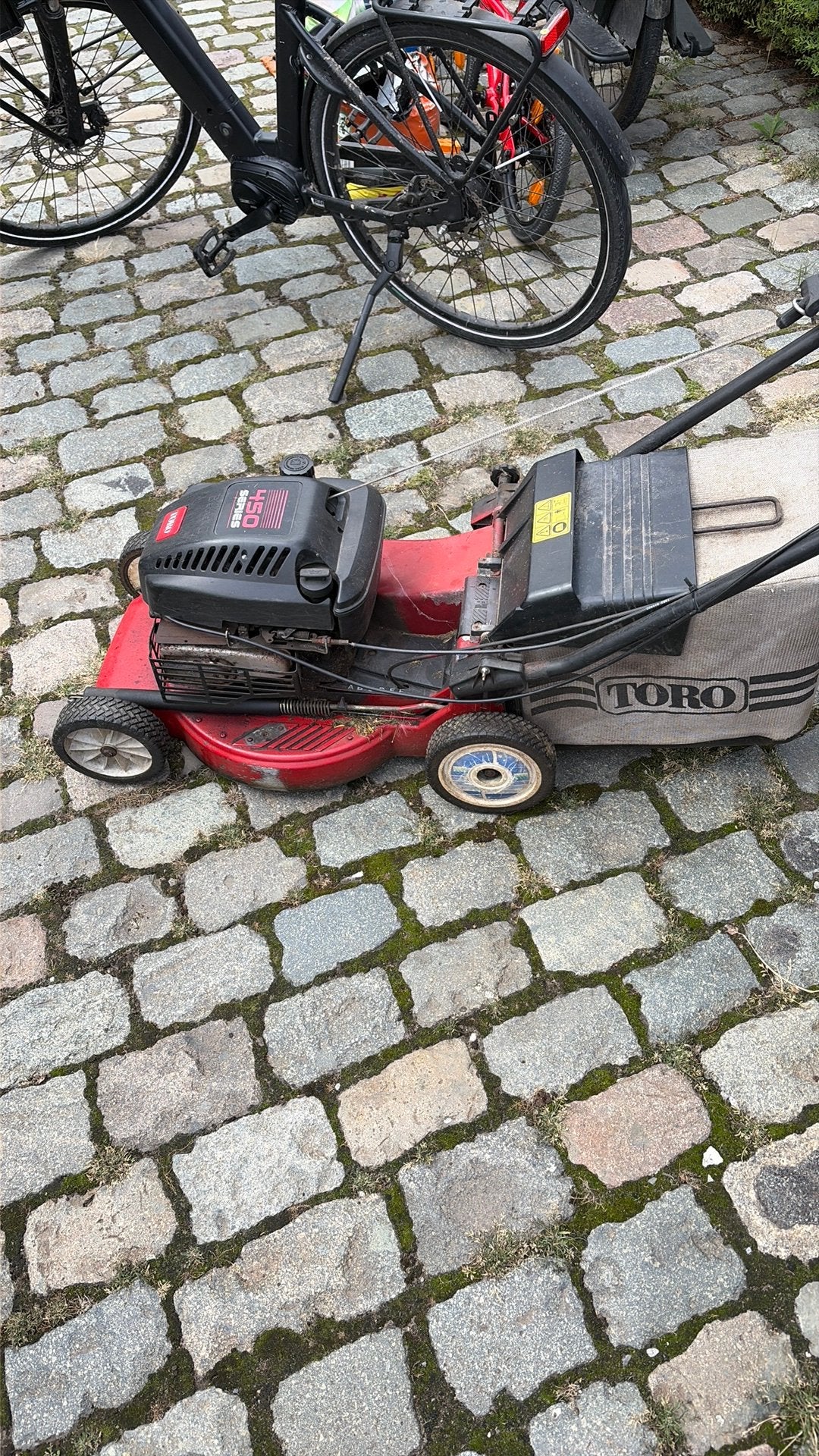 Toro 450 grasmachine, Tuin en Terras, Grasmaaiers, Ophalen, Gebruikt