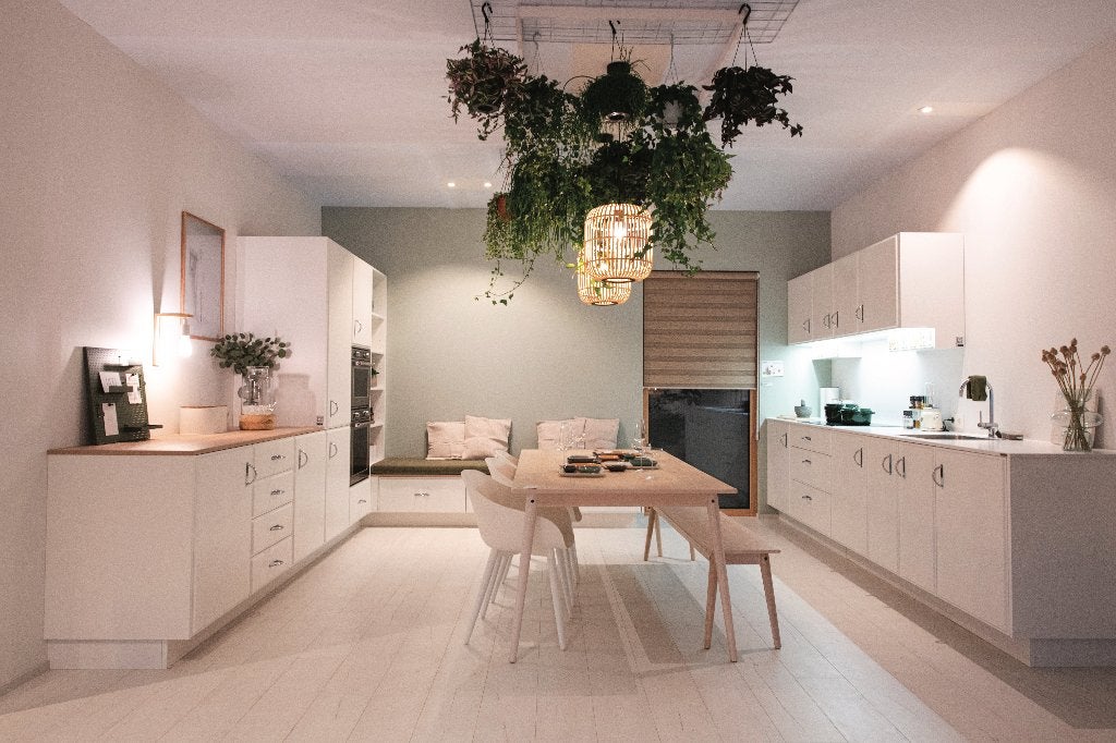 CUBEX C20 cuisine showroom + KitchenAid - €12.000, Maison & Meubles, Avec îlot, Composite, Comme neuf, Enlèvement
