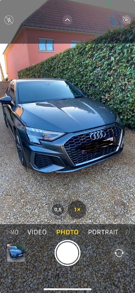 Audi A3 Sportback S-Line 30 TFSI, Auto's, Automaat, Dealer onderhouden, Zwart, 5 zetels