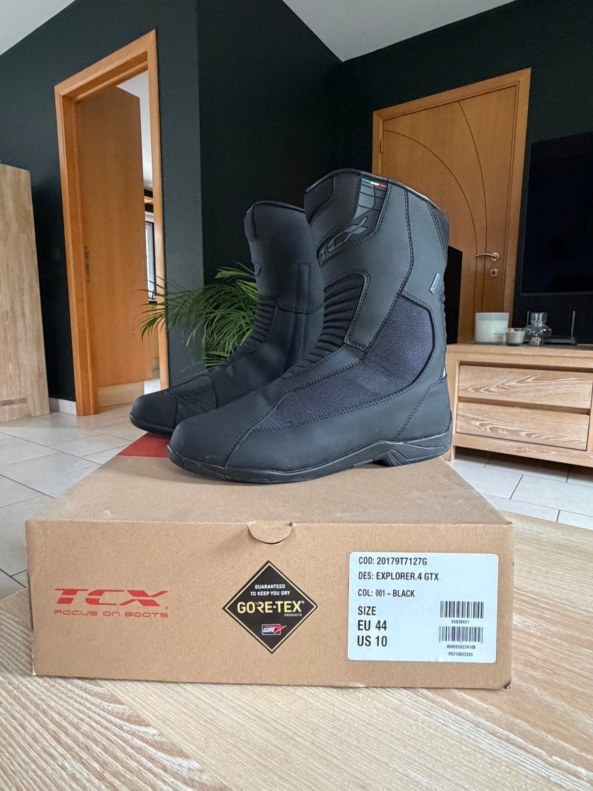 Botte moto goretex homme TCX, Motos, Enlèvement ou Envoi, Seconde main, Hommes, Bottes