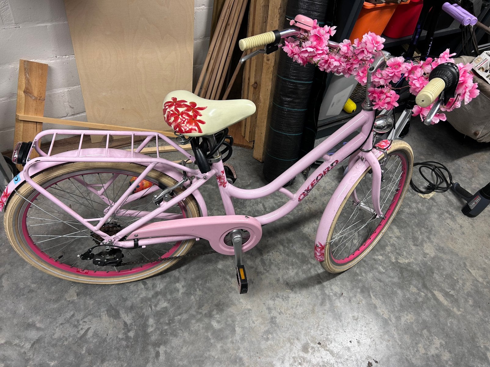 Meisjesfiets oxford fioré 24 inch, Ophalen, Zo goed als nieuw, 24 inch