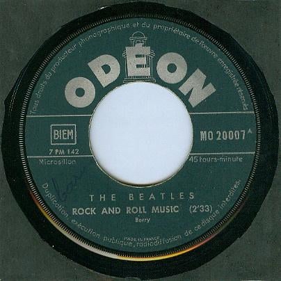 les beatles, Enlèvement ou Envoi, 7 inch