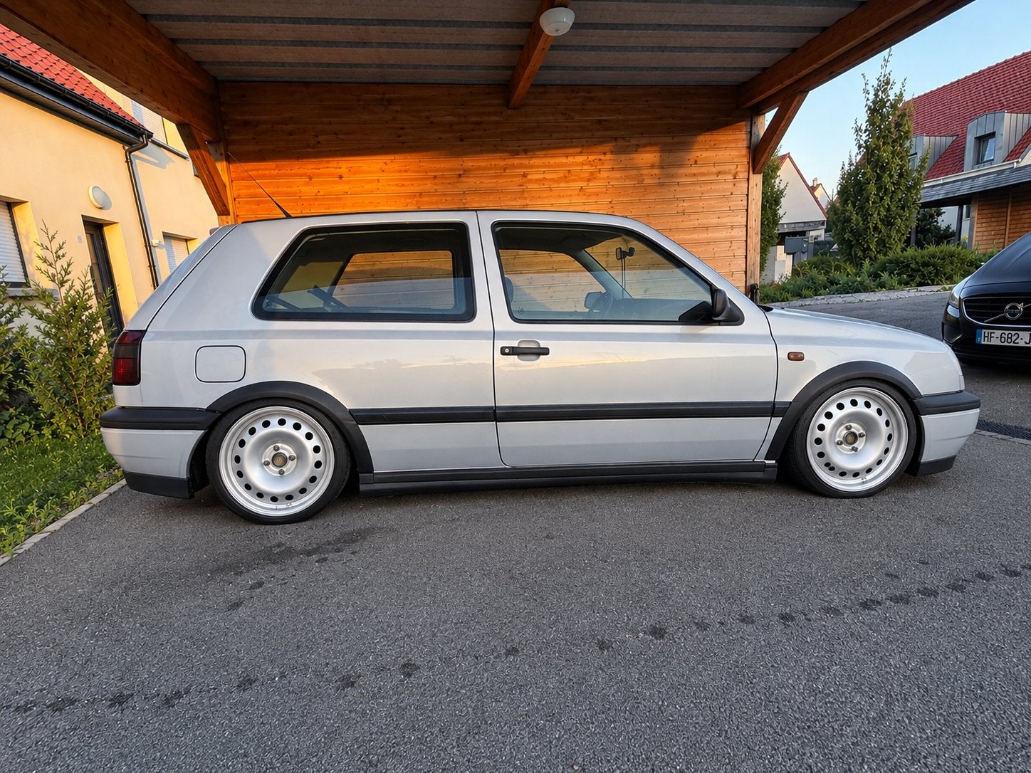 Golf 3 match, Argent ou Gris, Achat, Boîte manuelle, Noir