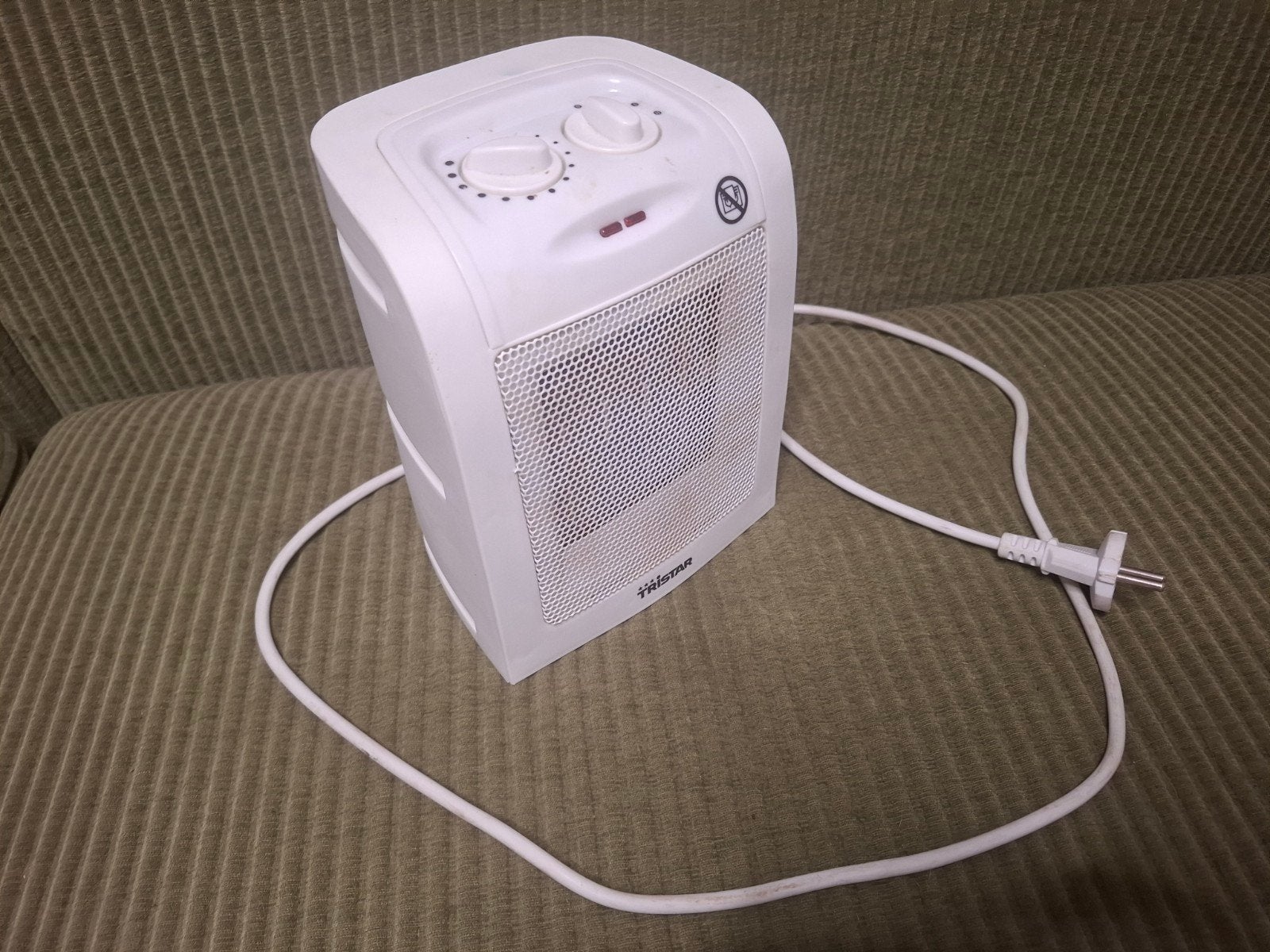 Tristar 2000W luchtverhitter — ventilatie + verwarming, Ophalen, 3 snelheden of meer, Zo goed als nieuw, Verwarmen