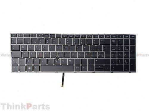 HP ZBook Fury 17 G7/G8 Spaans Keyboard M20128-071, Ophalen of Verzenden, Zo goed als nieuw, HP, Qwerty