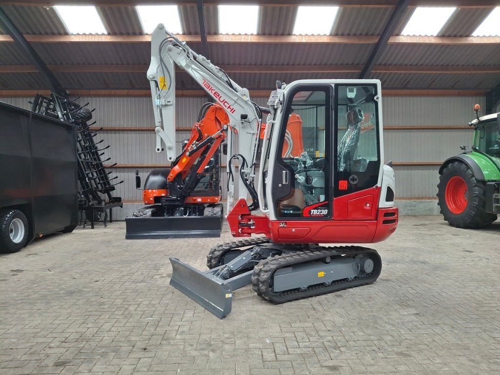 Takeuchi TB230, minigraver, minikraan, BJ2026, Nieuw!, Ophalen, Graafmachine