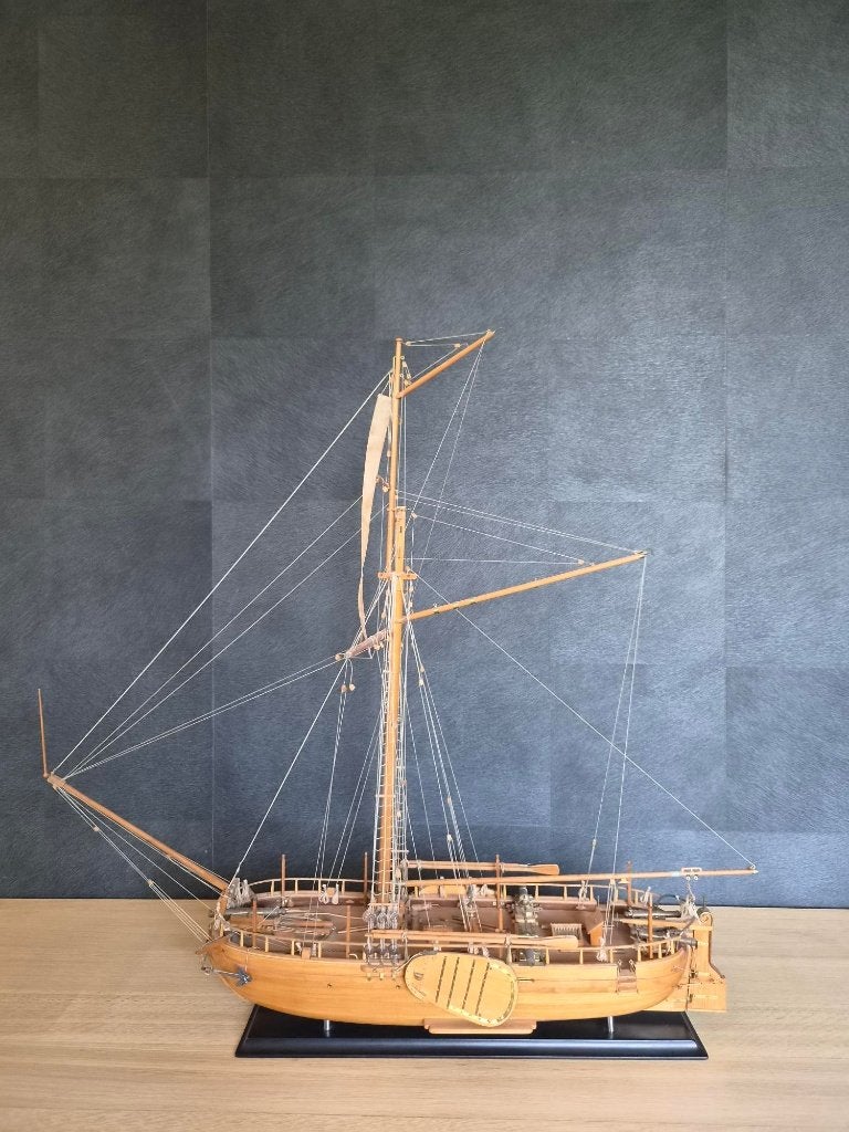 Maquette de bateau en bois de Van Speijk, Enlèvement, Comme neuf, 1:50 à 1:200, Autres marques
