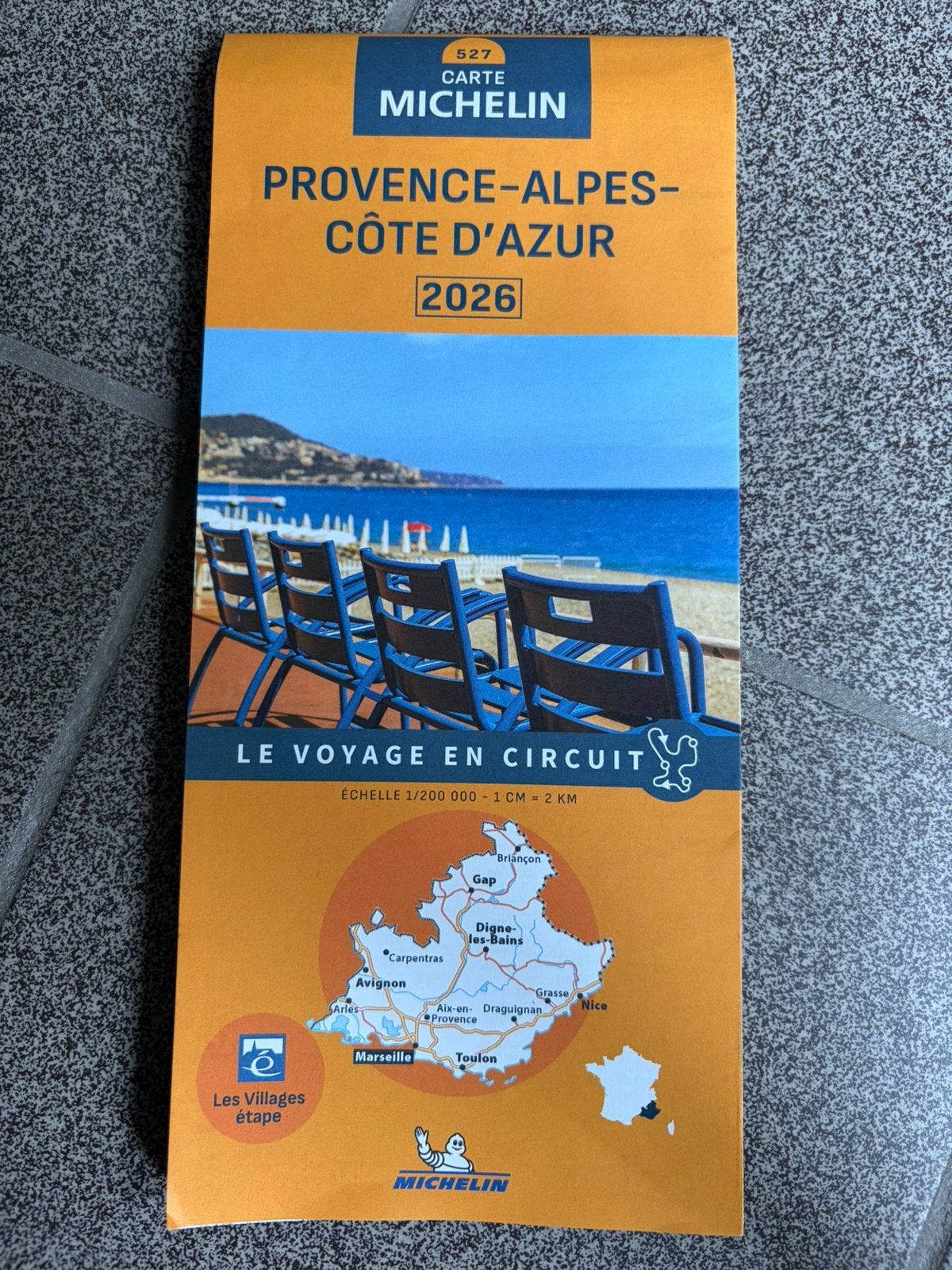 Wegenkaart Michelin Provence-Alpes-Côte d’Azur, Boeken, Ophalen, Zo goed als nieuw, Michelin