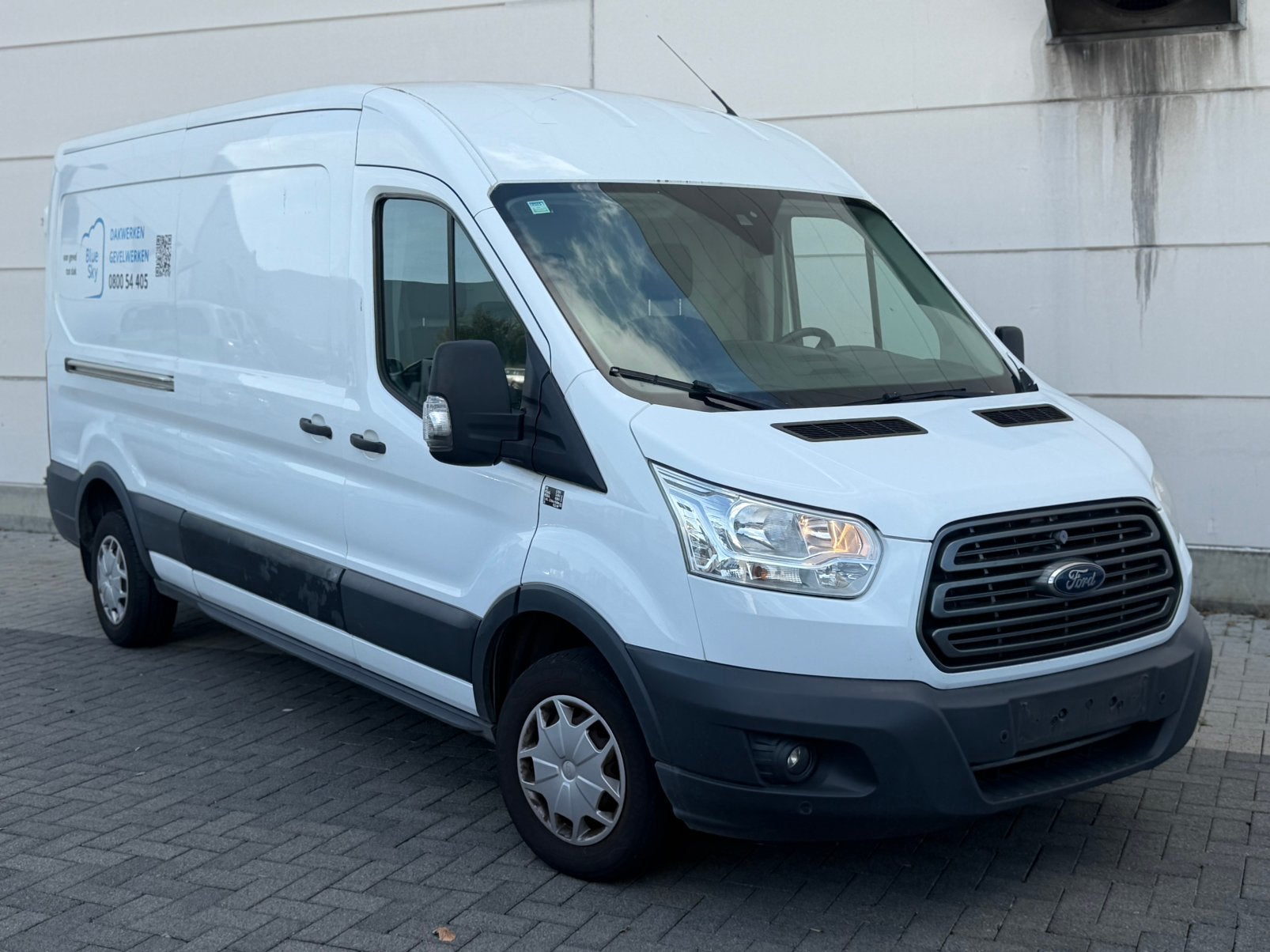 Ford Transit 2.0tdci 2017 1ste eigenaar perfecte staat, Auto's, 4 deurs, Euro 6, Wit, Bedrijf