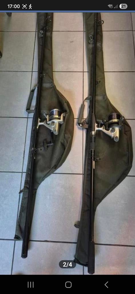 Hengels Majestic 360 2 1/4lb dawia emblem molens, Watersport en Boten, Hengelsport | Algemeen, Ophalen