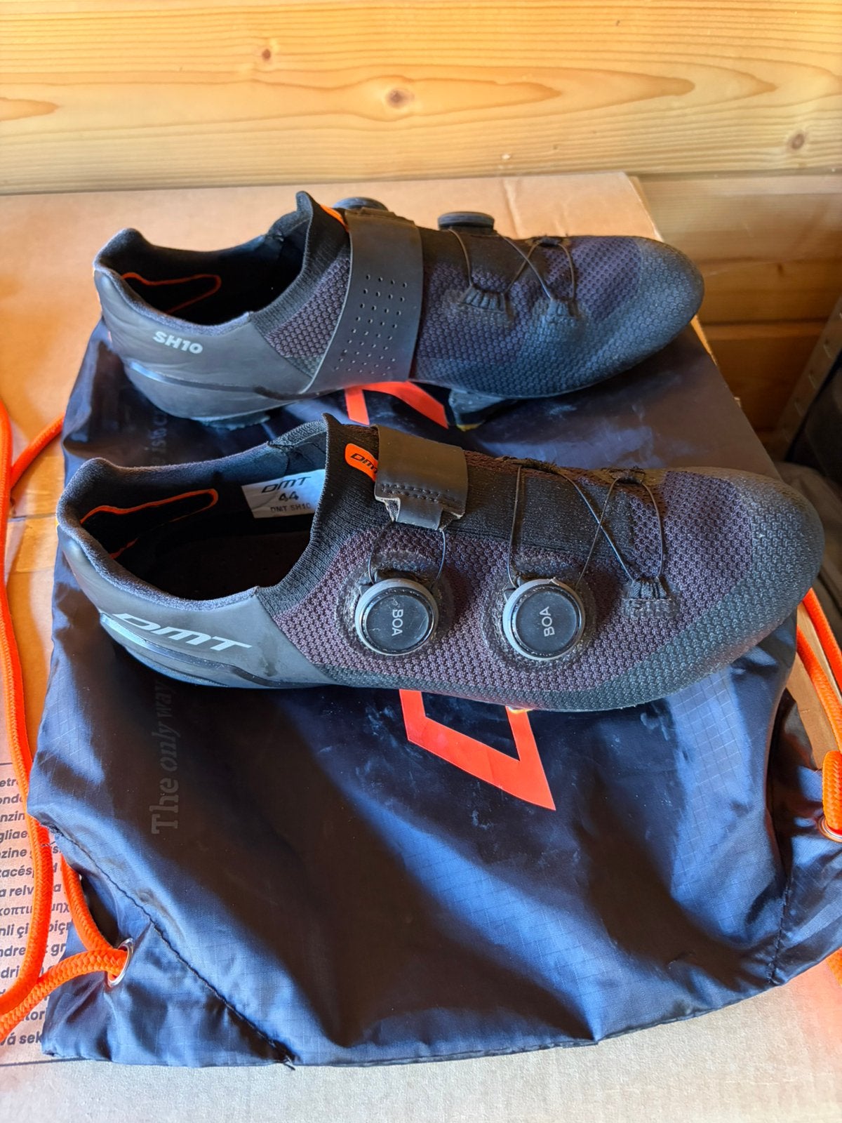 Fietsschoenen DMT maat 44, Ophalen, Zo goed als nieuw, Schoenen