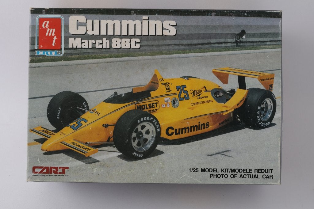 Kit de modélisation 1/25  AMT ERTL Cummings March 86C, Hobby & Loisirs créatifs, Modélisme | Voitures & Véhicules, Autres marques