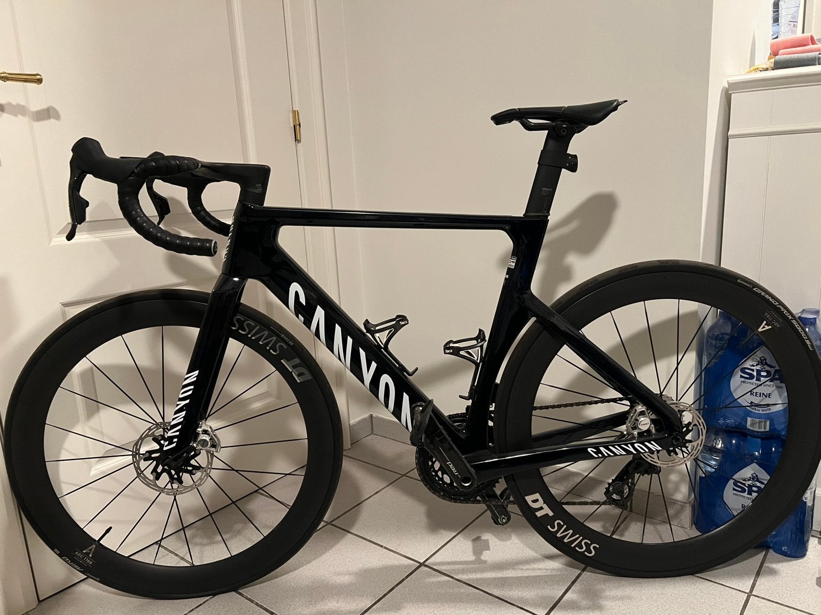 Canyon aeroad cfr movistar, Ophalen, Zo goed als nieuw, Carbon, Overige merken