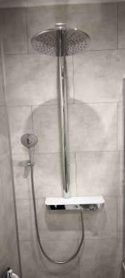 Regendoucheset met thermostatische Kraan (Nieuw), Bricolage & Construction, Sanitaire, Enlèvement ou Envoi, Neuf, Chrome, Autres types
