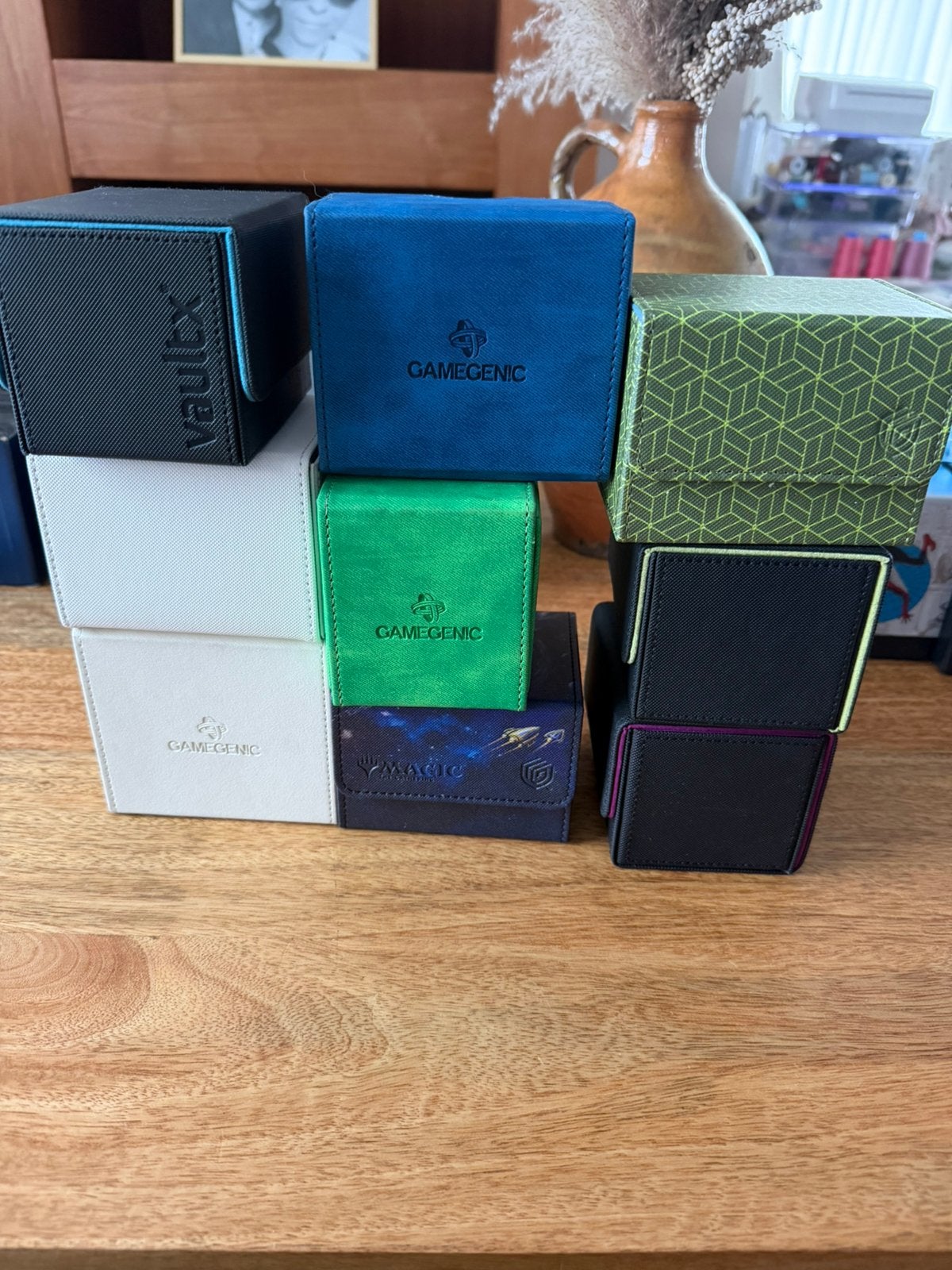 9 deckboxes, Hobby en Vrije tijd, Ophalen of Verzenden, Zo goed als nieuw