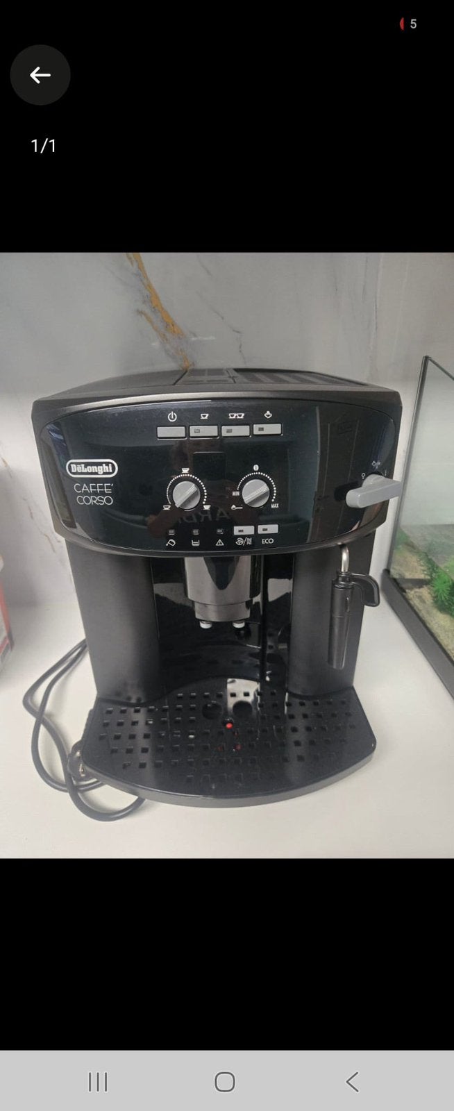 Delonghi, Elektronische apparatuur, Koffiezetapparaten, Ophalen, Zo goed als nieuw