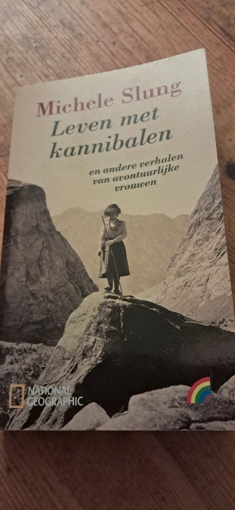 Boek ´ Leven met kannibalen ´ en andere verhalen, Michele Slung, Overige onderwerpen, Ophalen, Gelezen