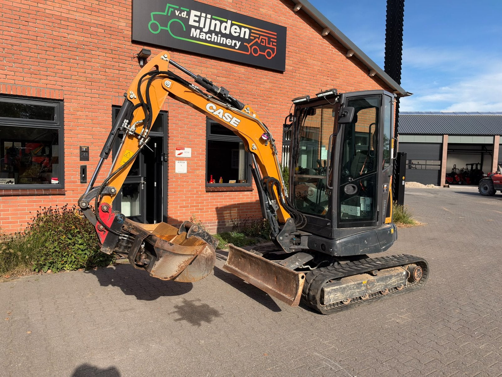 Case CX25D minigraver (bj 2023), Enlèvement