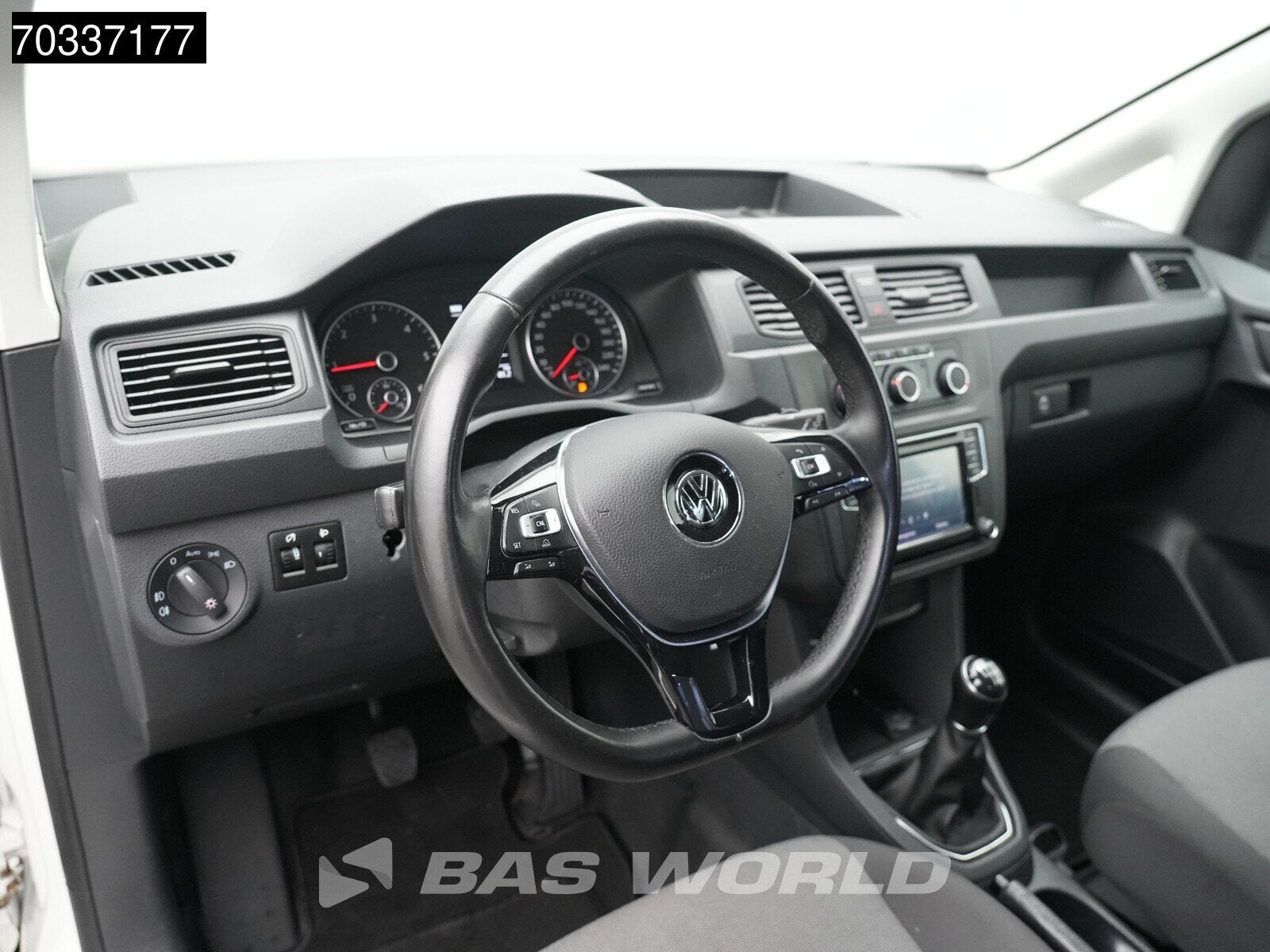 Volkswagen Caddy 122pk 4X4 Airco Navi Cruise Parkeersensoren, Autos, Achat, Euro 6, Entreprise, 2 places