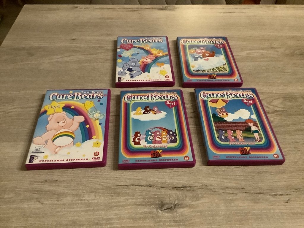 Troetelberen (Care Bears) verschillende DVD'S, Europees, Tekenfilm, Alle leeftijden, Zo goed als nieuw