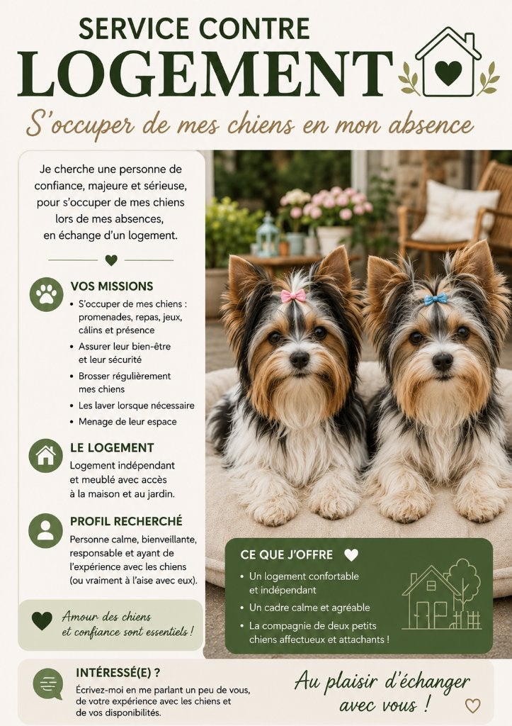 Service contre logement, Animaux & Accessoires, 15 semaines à 1 an, Yorkshire Terrier, Hépatite contagieuse (maladie de Rubarth)
