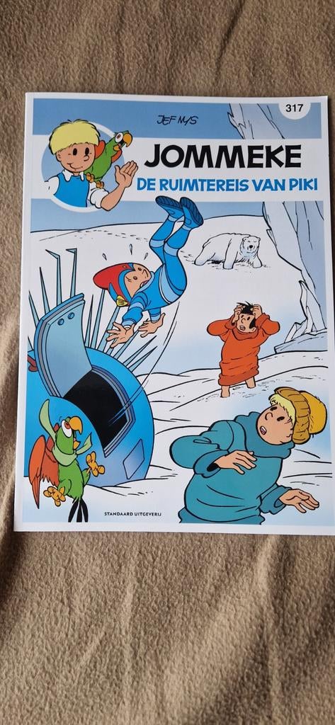 Jommeke - De ruimtereis van Piki, Livres, BD, Enlèvement