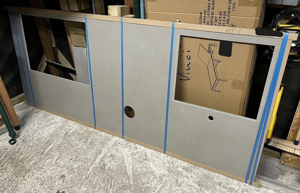 Keramiek Werkblad Lava Serena Satin (12mm) Nieuw, Huis en Inrichting, Keuken | Keukenelementen, Ophalen, Nieuw, Grijs