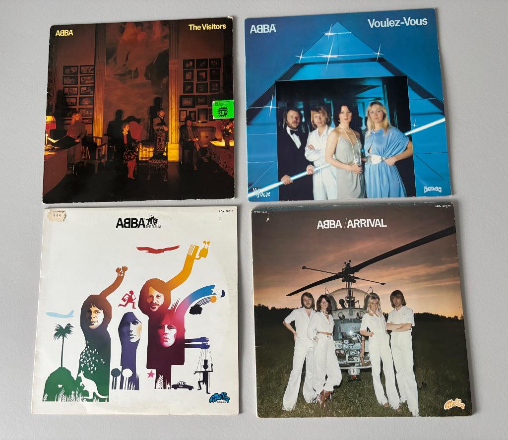 ABBA vinyl pakket: 4 LP’s, Enlèvement ou Envoi