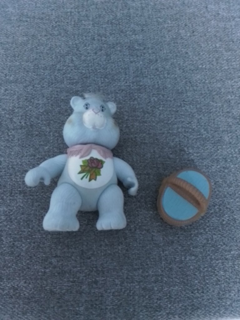 Bisounours care draagt maminours met als accessoire de mand, Kinderen en Baby's, Speelgoed | Actiefiguren, Verzenden, Zo goed als nieuw