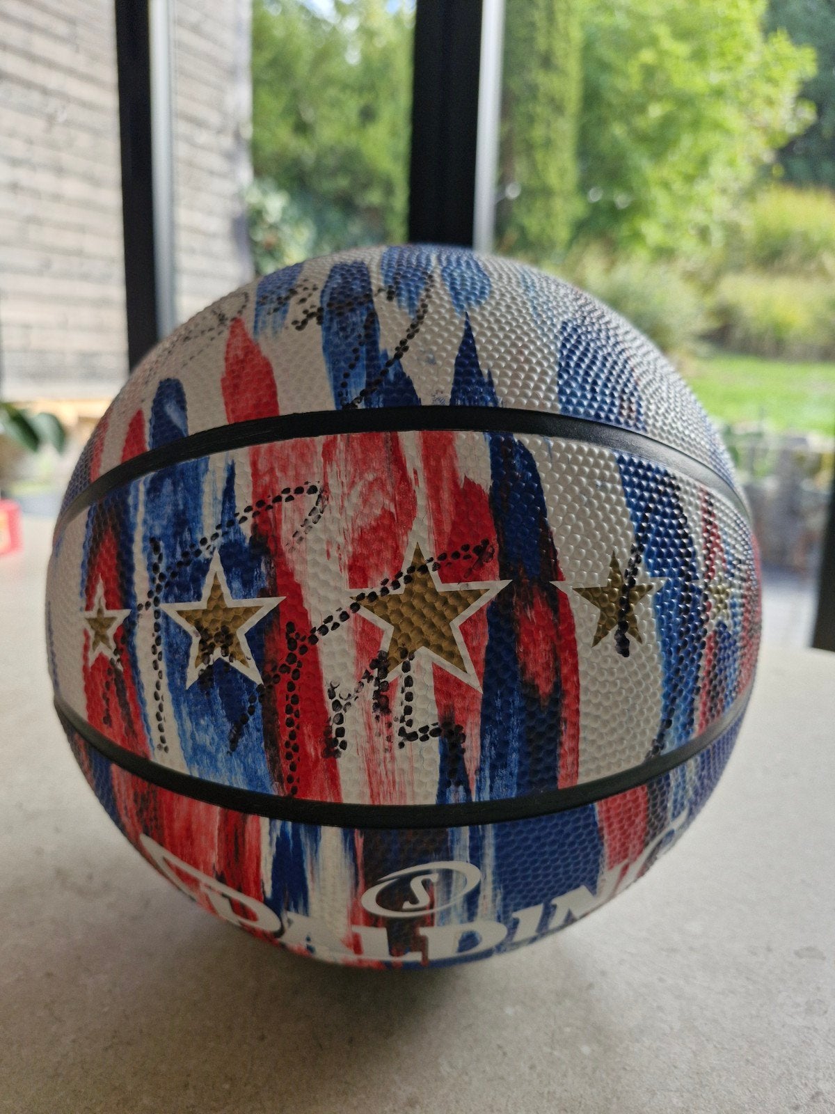 Ballon signé des Spalding Harlem Globetrotters, Enlèvement, Neuf, Ballon
