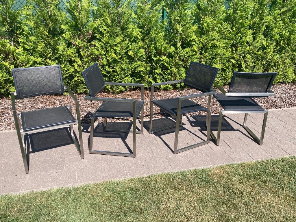 Tuinstoelen, Tuin en Terras, Ophalen, Gebruikt, Aluminium