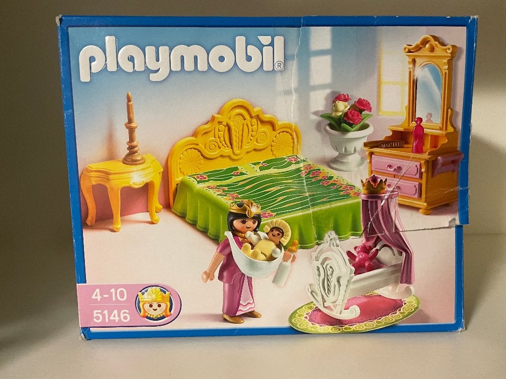 Playmobil koninklijke slaapkamer - in doos, Kinderen en Baby's, Speelgoed | Playmobil, Ophalen of Verzenden, Zo goed als nieuw