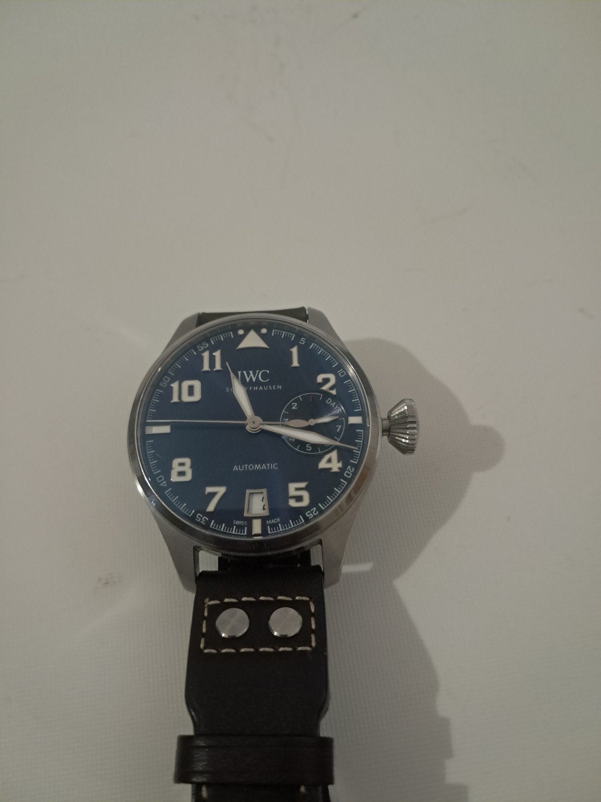 IWC Schaffhausen automatic horloge, Handtassen en Accessoires, Ophalen, Zo goed als nieuw, Polshorloge, Overige merken