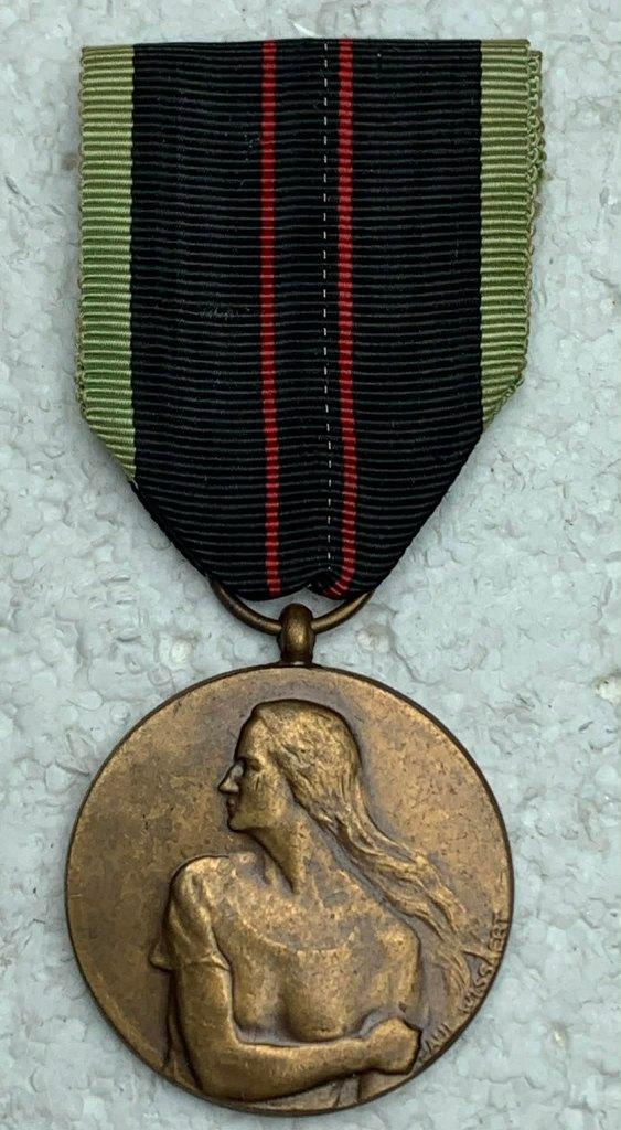 Medaille, Gewapende weerstand 1940-1945 (Verzetstrijder), Enlèvement ou Envoi, Armée de terre, Ruban, Médaille ou Ailes