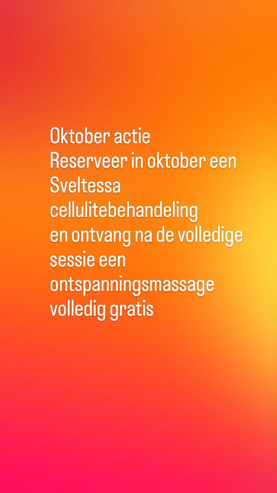Sveltessa massage (cellulite behandeling), Sports & Fitness, Enlèvement
