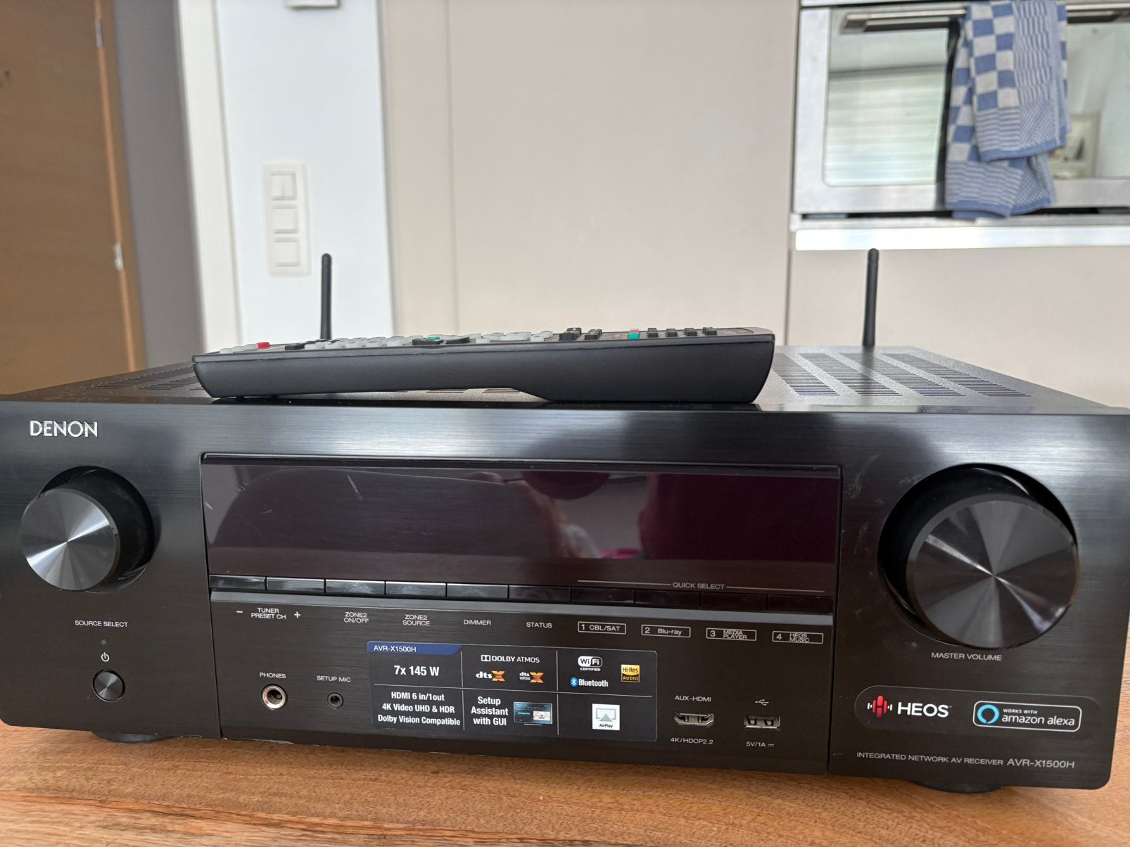 Denon AVR-X1500H HEOS, Ophalen, Zo goed als nieuw, Denon