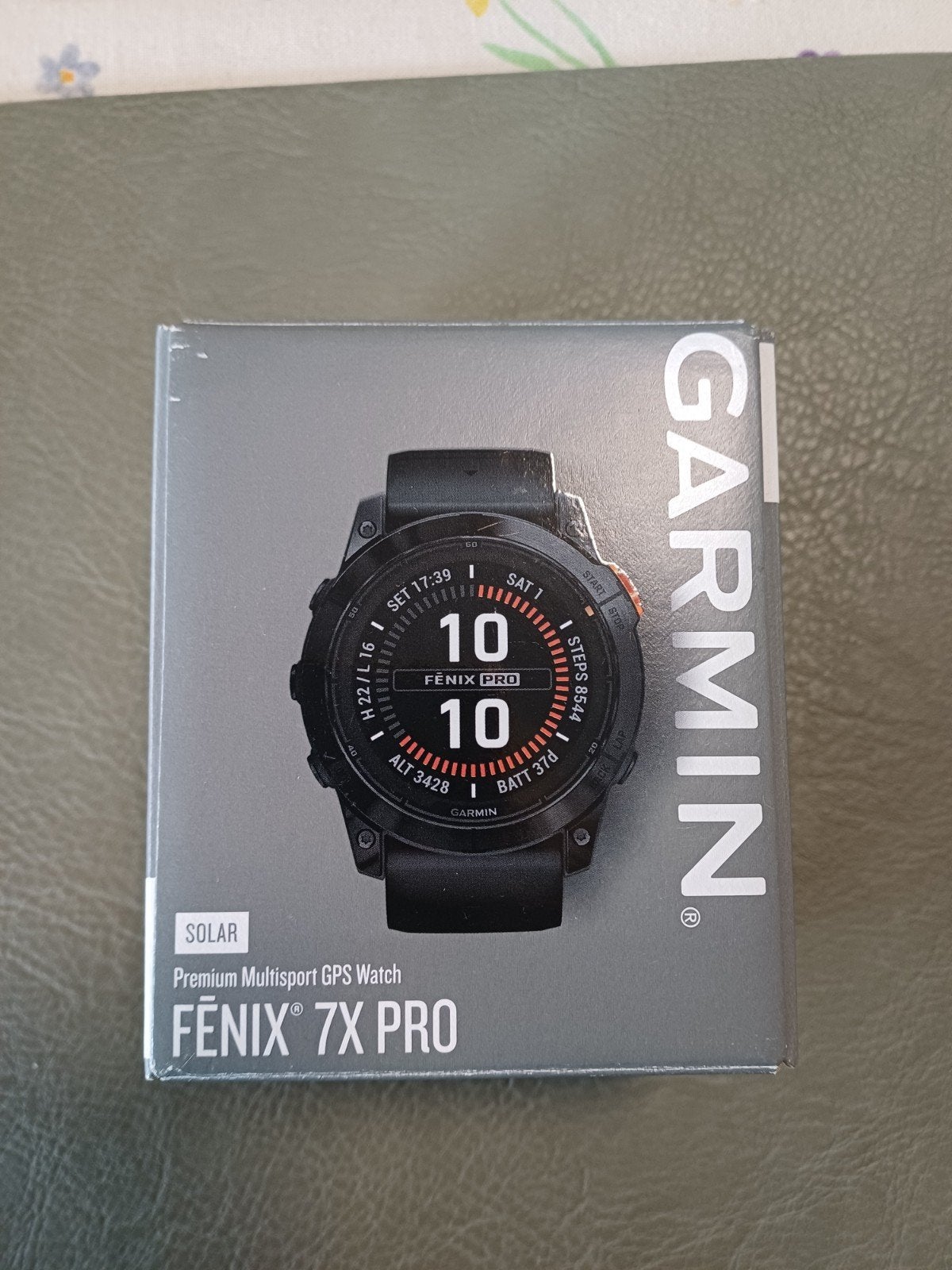 Garmin fenix 7x pro solar, Enlèvement