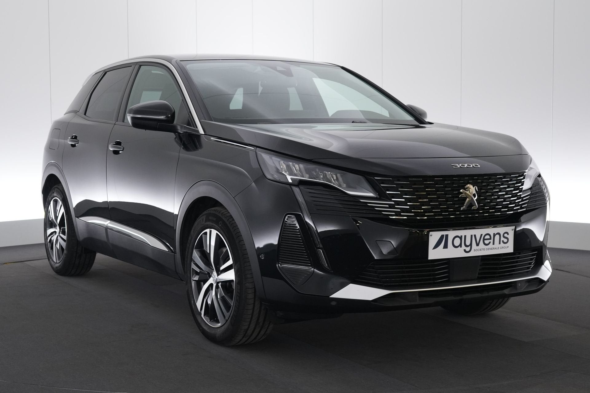 (2CHR918) PEUGEOT 3008, Auto's, Peugeot, Euro 6, Zwart, 5 deurs, 131 pk
