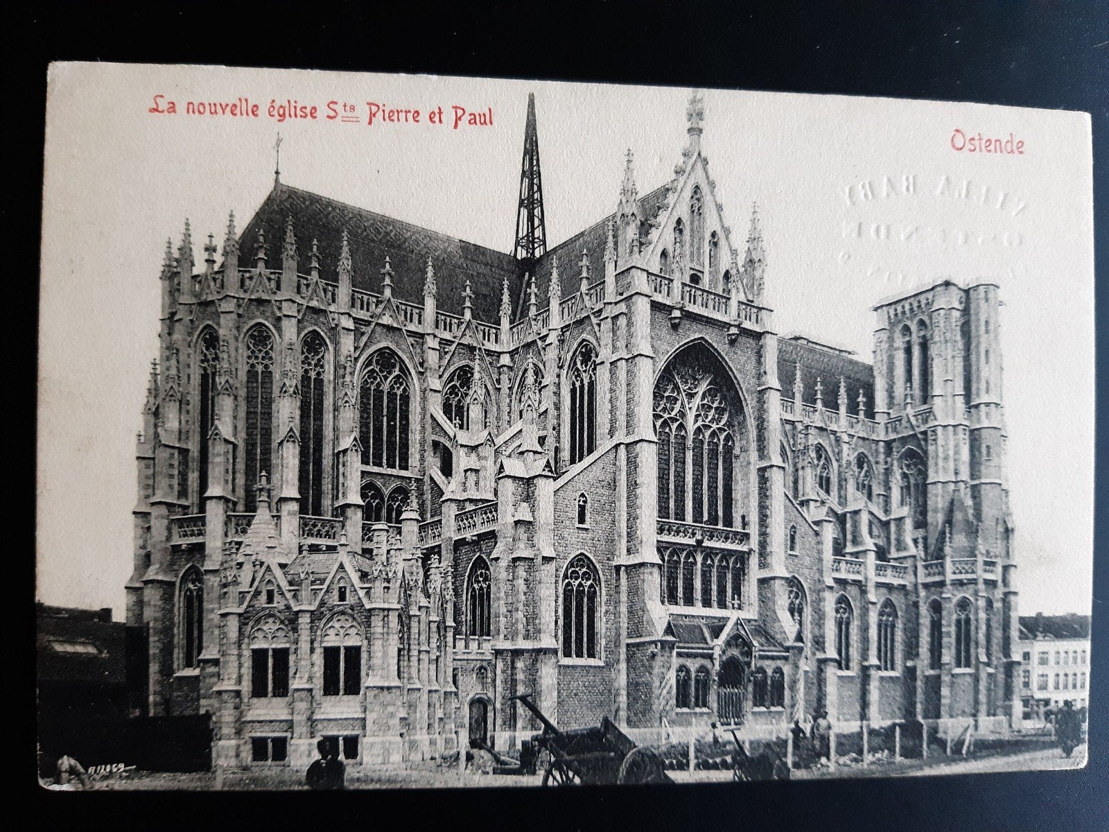 OSTENDE OOSTENDE EGLISE st Pierre et Paul kerk, Ophalen of Verzenden