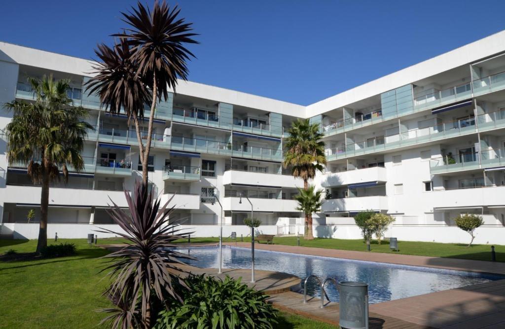 Gelijkvloers appartement in Rosas, Spanje, Vacances, Propriétaire, Village, Animaux domestiques acceptés, 1 chambre