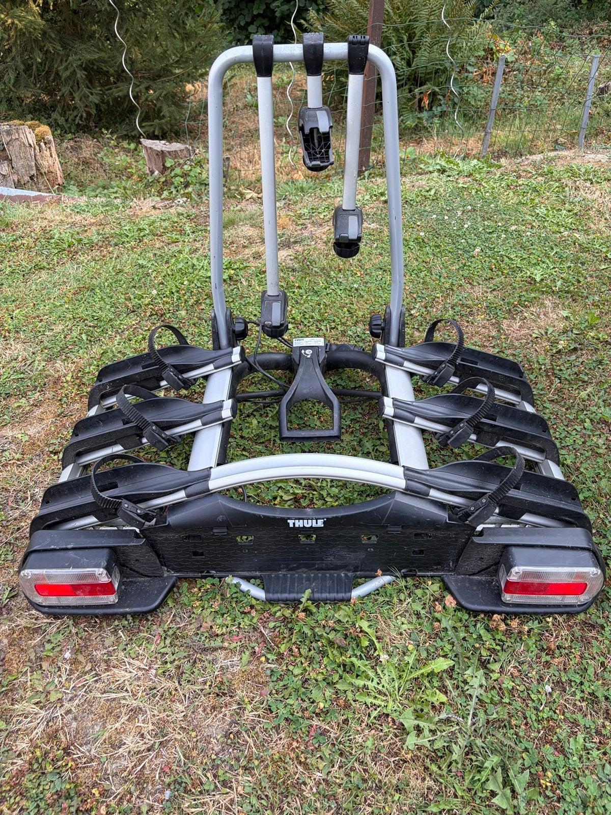 Thule EuroWay G2 923 – Porte-vélos 3 vélos, Auto diversen, Fietsendragers, Ophalen, 3 fietsen of meer, Gebruikt, Elektrische fiets