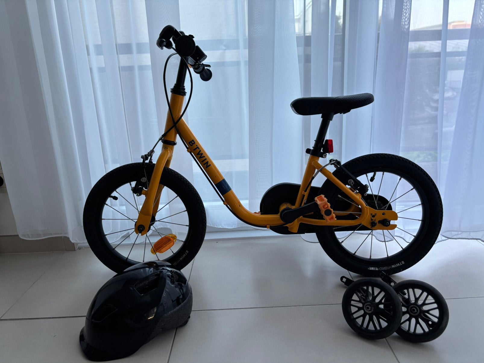 Velo enfant BTWIN HYBRID 14x1,50, Vélos & Vélomoteurs, Enlèvement, Utilisé, Moins de 16 pouces
