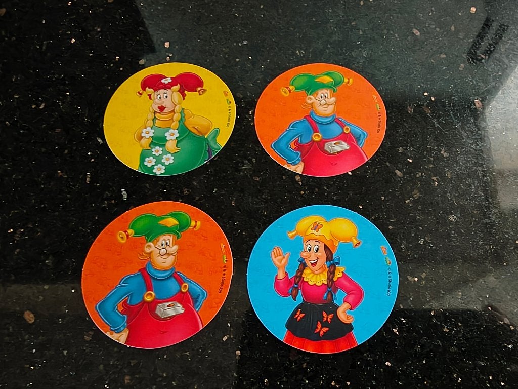 Stickers Kabouter Plop, Ophalen of Verzenden, Nieuw