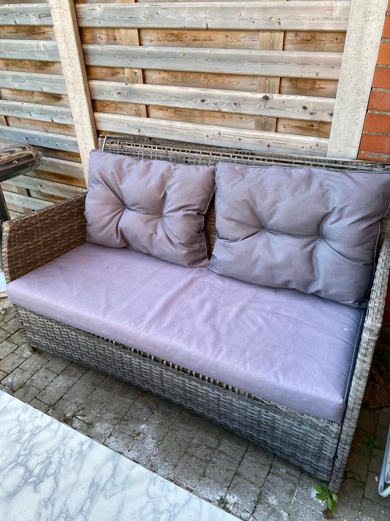 Loungeset gratis, Ophalen, Zo goed als nieuw, Loungeset