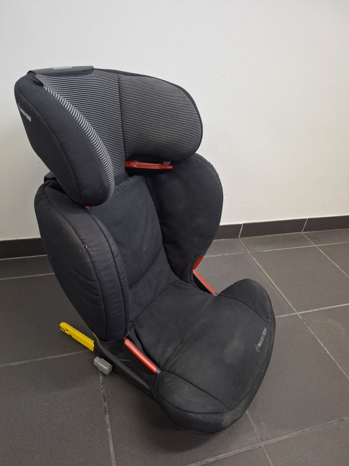 Maxi-Cosi RodiFix AirProtect autostoel, isofix, zwart, Ophalen, Gebruikt, 15 t/m 36 kg, Verstelbare rugleuning