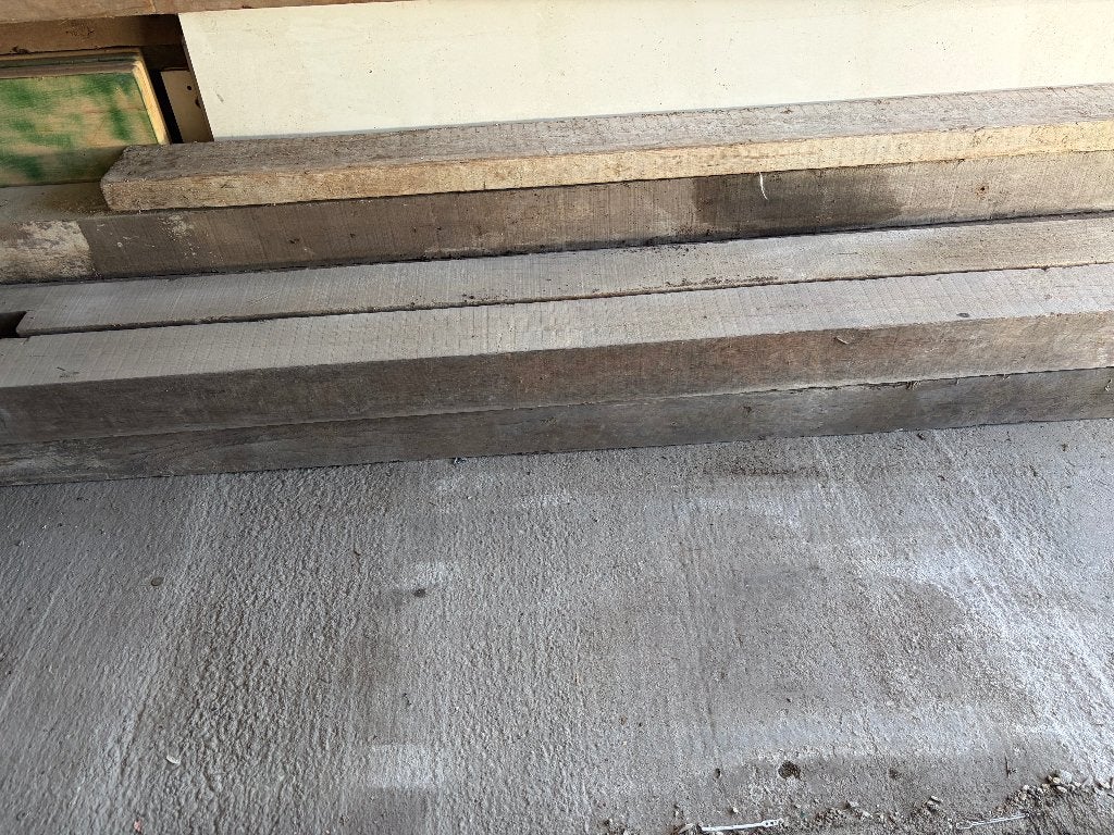 Eiken balken, Bois dur, Enlèvement, Utilisé, 250 cm ou plus